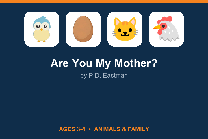 Are You My Mother? lesson