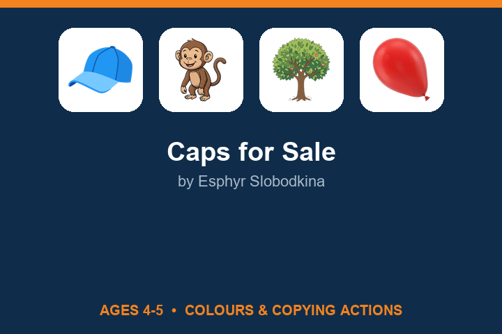 Caps for Sale lesson