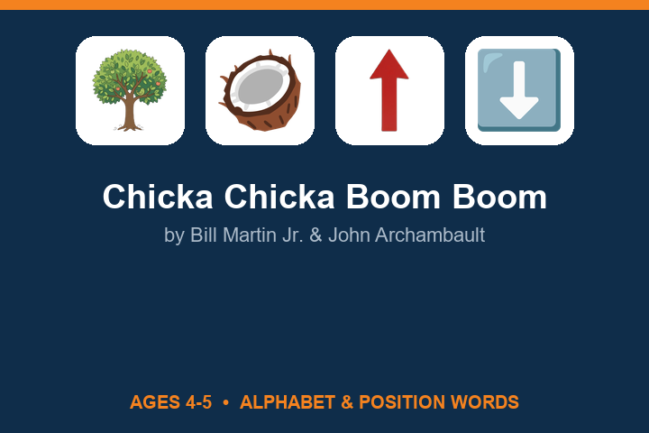 Chicka Chicka Boom Boom lesson