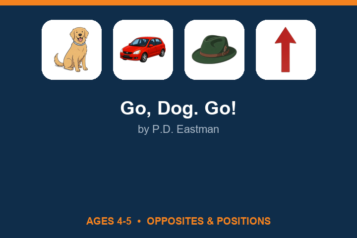 Go, Dog. Go! lesson