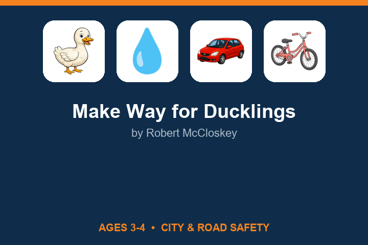 Make Way for Ducklings lesson