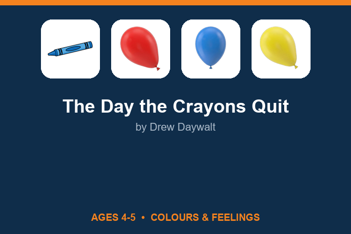 The Day the Crayons Quit lesson