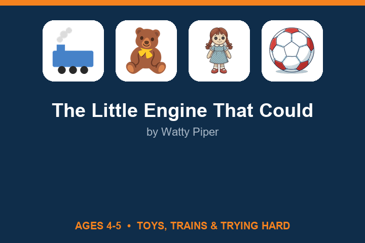 The Little Engine That Could lesson