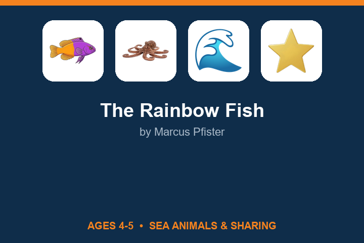 The Rainbow Fish lesson