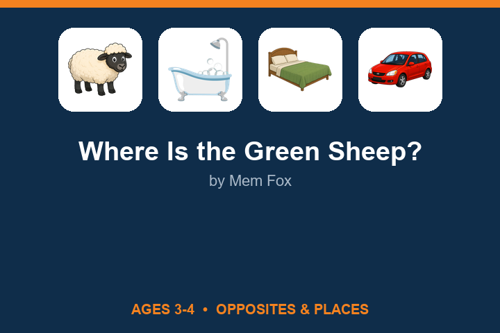 Where Is the Green Sheep? lesson